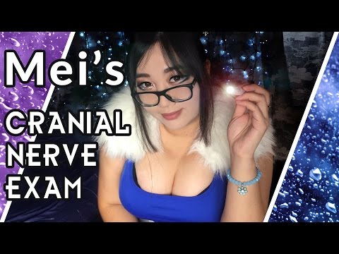 ASMR Cranial Nerve Exam With Mei ❄️ MeiSMR Overwatch Roleplay
