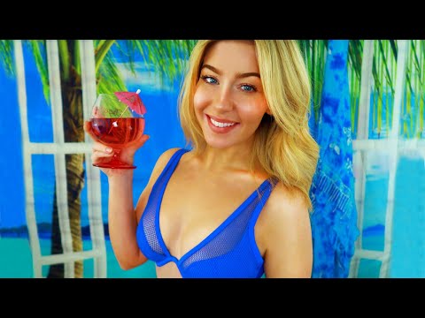 ASMR VACAY & CHILL WITH ME ♡ Massage & Relaxation Roleplay
