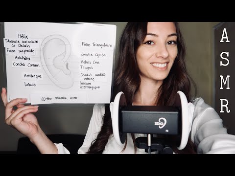 ASMR Roleplay | BIO302, Teaching you about the EAR 👂🩺