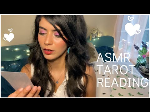 ASMR Tarot Reading Weekly | whispering, card shuffling, tapping sounds | 5.14.20