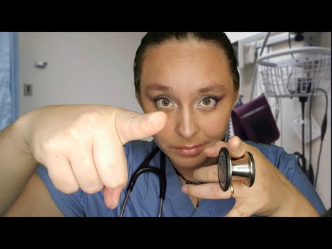 YO! YOU, with E in your name! Here's a full physical exam about SLEEP (real doctor ASMR)