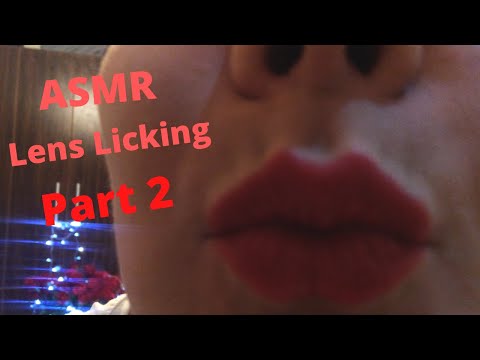 ASMR(Lens Licking,Intense Mouth Sounds,Kissing,Relaxation)