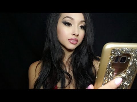 ASMR| Psycho girlfriend Roleplay *Checking your phone* *Soft whispering and gentle tapping*