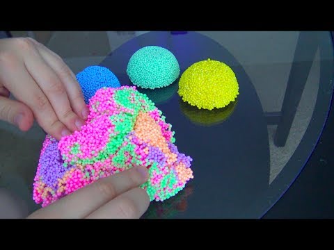 ASMR Foam Sounds and Ear Eating