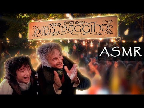 Bilbo's Birthday Party ◎ Hobbit & LOTR Ambience [ASMR] The shire