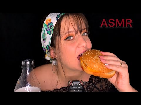 ASMR FR- Dégustation d’un hamburger 🍔