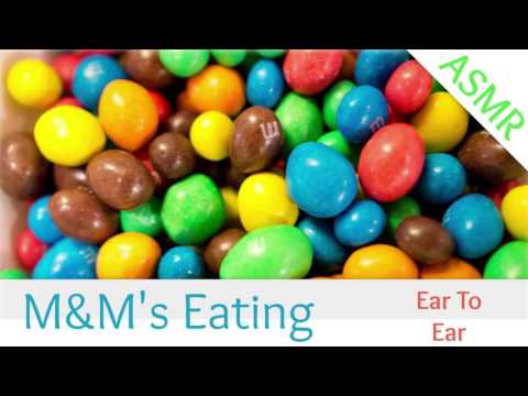 ASMR Eating Crispy M&M"S l Eating Sounds and Mouth Sounds
