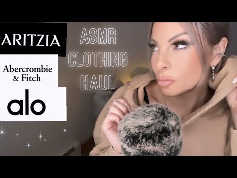 ASMR For Sleep - Clothing Haul & Try On | Whisper