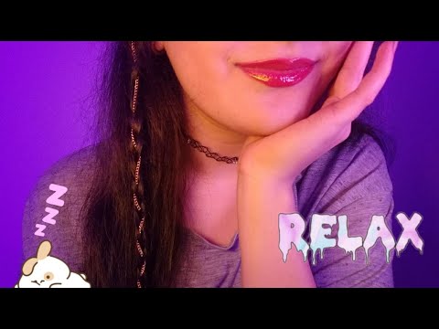 ASMR🌌" take a deep breath and relax" ,repeating "relax" with soft whispers