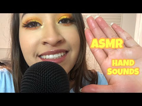 Hand Sounds ASMR (Dry & Lotion) *FAST.. sometimes* LOL