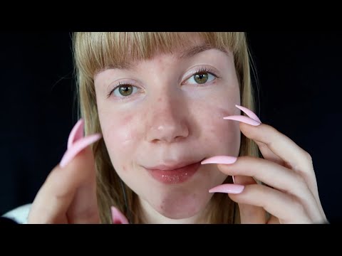 ASMR ★ Dreamy Face Tapping & Ear Scratching