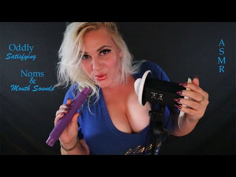 ASMR Oddly Satisfying Ear Noms and Mouth Sounds