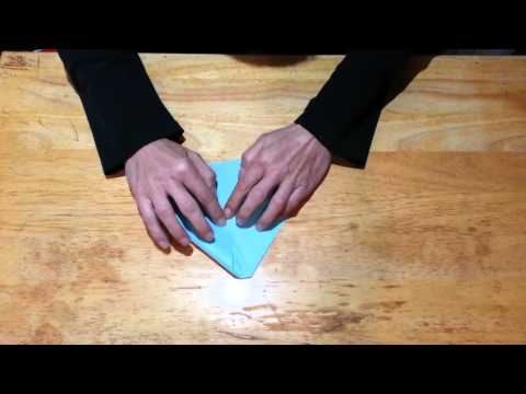 ASMR Origami Paper Airplane - Paper Folding - Best Glider In the World