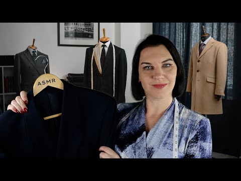 ASMR Relaxing Suit Fitting (softly spoken personal attention)