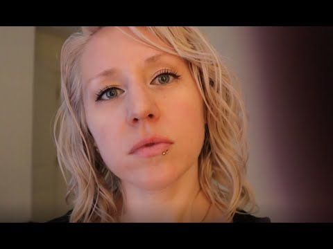 ASMR - Checking for something in your eye (light, follow, look here)