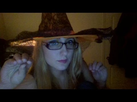 ASMR Witch Role Play - Casting 2 Spells: One For You and One ..... on You  muhahahah meow!