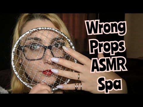 ASMR Spa Roleplay But I Use the Wrong Props