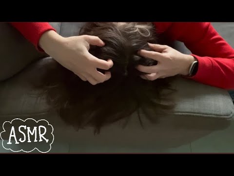 ASMR⚡️Gentle hair play with a lot of whispering! (LOFI)