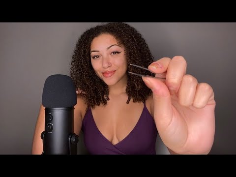 ASMR -plucking away your negative thoughts (for sleep and relaxation)