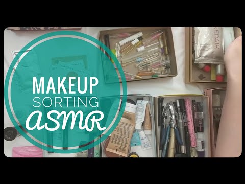 ASMR Sorting Makeup