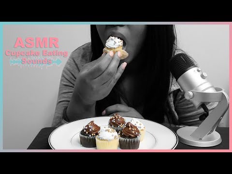 ASMR- CupCake Eating- Intense Sounds(Use Headphones)