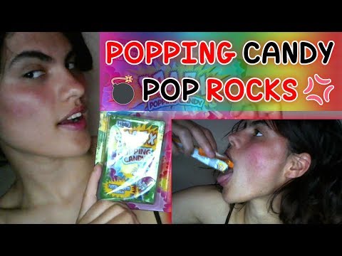 [ASMR] POPPING POP ROCKS POPPING POP