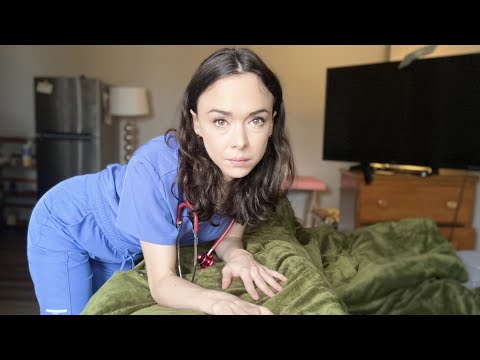 ASMR - Nurse Examines You In Bed - Soft Spoken Medical Role Play [POV] for Deep Relaxation & Sleep