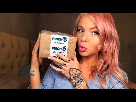 ASMR Get Free Stuff from PINCHme ~ Unboxing Review