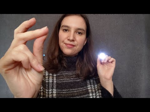 ASMR Focus & Don't Get Distracted (fast paced with lights, hand movements and personal attention)
