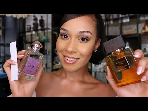 ASMR Perfume Shop Roleplay RELAXING Sales Associate RP Spraying, Tapping, Whispering