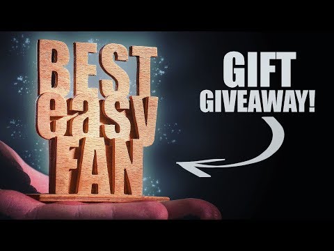 Making a gift for YOU! ASMR giveaway - close up ear to ear whispering -