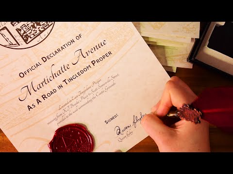 ASMR Queen flyby Signing Official Certificates