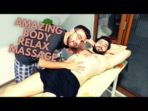 ASMR TURKISH RELAXING CHEST,LEG,FOOT,ARM AND ABDOMINAL MASSAGE
