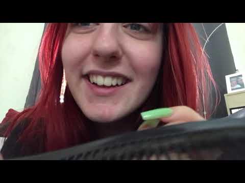 asmr | combing your face 💘🌿🥕
