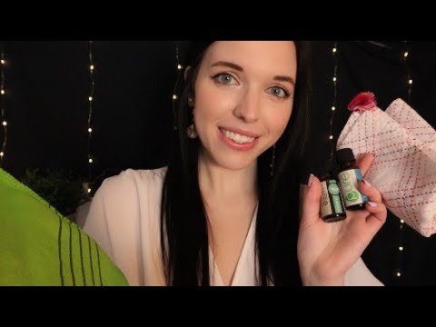 (ASMR) Lotion & Dry Body Massage with Aromatherapy 🌸(Roleplay for Sleep)