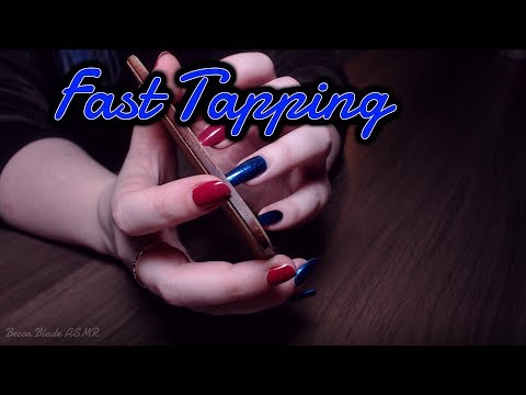 ASMR Fast Tapping on Random Objects