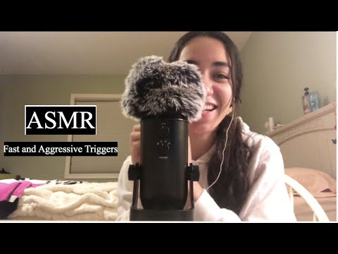 ASMR - Fast and Aggressive Triggers
