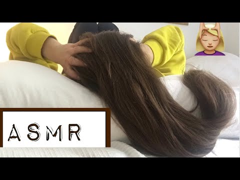 ASMR HAIR PLAY HAIR BRUSHING HAIR BRAIDING 💆🏼‍♀️