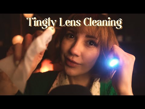 ASMR // Detailed Lens Cleaning 📸✨[Layered Sounds, Focused Personal Attention, No Talking, Echoes]