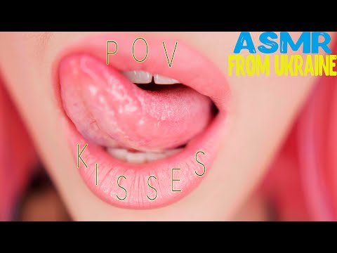 ASMR KISSES 💋 ASMR KISSING POV 💋 ASMD UP-CLOSE KISSES💋 KISSING LENS ASMR