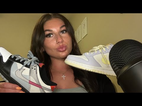 ASMR Shoe Collection 👟 (whispering, tapping, shoe sounds)