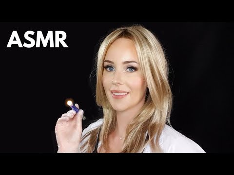 ASMR Doctor Check Up Roleplay 🔎 Yearly Examination (Incl. Eye exam)