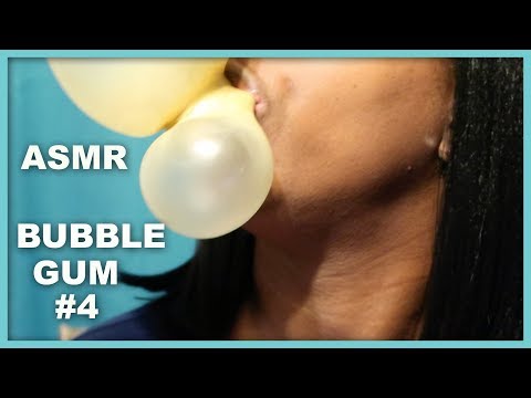 ASMR | BUBBLE GUM #4 | CHEWING | BLOWING BUBBLES