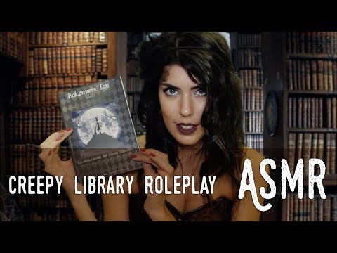 ASMR ita - 🎃 Libreria Creepy ROLEPLAY · Speciale HALLOWEEN (Soft Spoken)