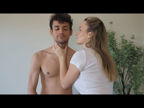 ASMR Chest, Neck & Shoulder Chiropractic Cupping Massage For Stress Relief & Relaxation