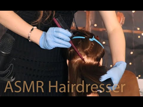 ASMR Hairdresser Giving You Highlights - Realistic
