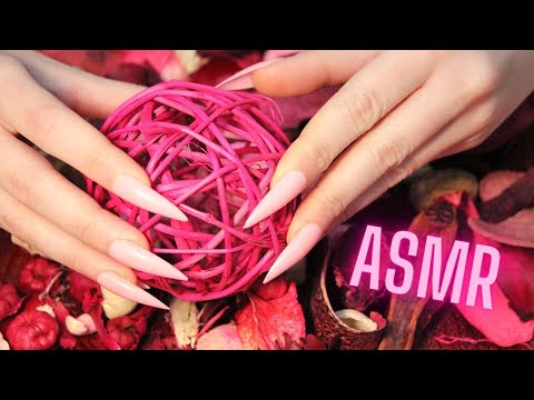 Asmr Brain Melting Scratching , Tapping , Tracing with Long Nails  - Asmr No Talking for Sleep