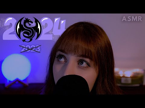 ASMR | New Year's Whispered Ramble (lessons, motivation, moving on)