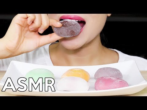 ASMR MOCHI ICE CREAM 아이스크림 찹쌀떡 리얼사운드 먹방 Eating Sounds