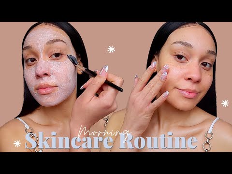 ASMR My Morning Skincare Routine *RELAXING AF*